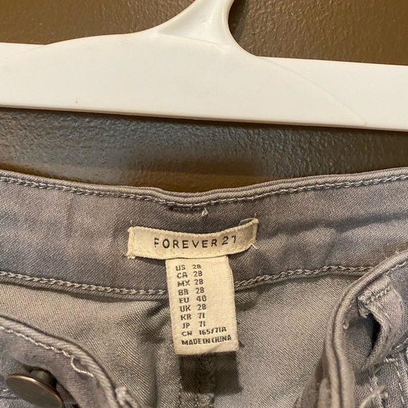 Grey Stretchy Jeans - Picture 3 of 3